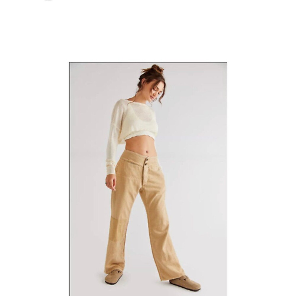 Free People X Sandrine Rose French Worker Jeans Size 28 NWT